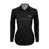 Thumbnail image for  Womens Black Twill Button Down Long Sleeve 