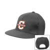 Thumbnail image for  Charcoal Flat Bill Snapback Hat
