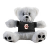 Thumbnail image for  Plush Big Paw 8 1/2 inch White Bear w/Black Shirt