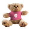 Thumbnail image for  Plush Big Paw 8 1/2 inch Brown Bear w/Pink Shirt