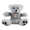 Thumbnail image for  Plush Big Paw 8 1/2 inch White Bear w/Grey Shirt
