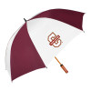 Thumbnail image for  64 Inch Maroon/White Umbrella