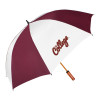Thumbnail image for  64 Inch Maroon/White Umbrella