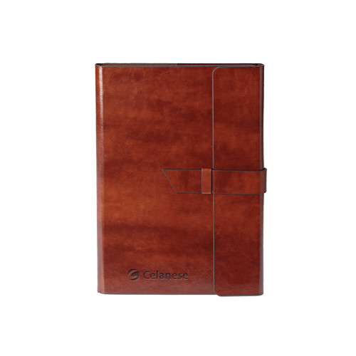  Fabrizio Junior Brown Portfolio w/Loop Closure