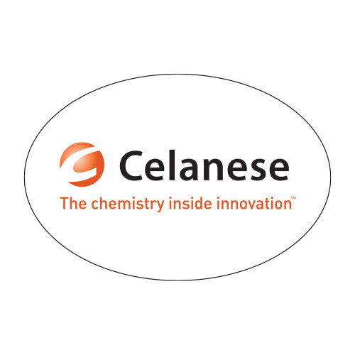  Medium Decal - Celanese - Primary Logo w/Tagline