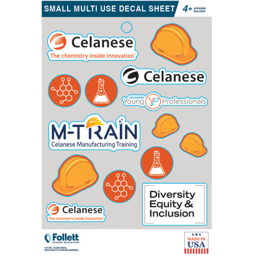  Small Multi Use Decal Sheet - Celanese - Sticker Sheet