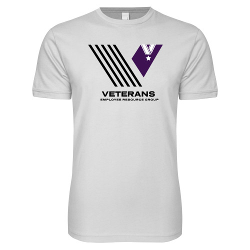  Next Level White SoftStyle T Shirt - Veterans