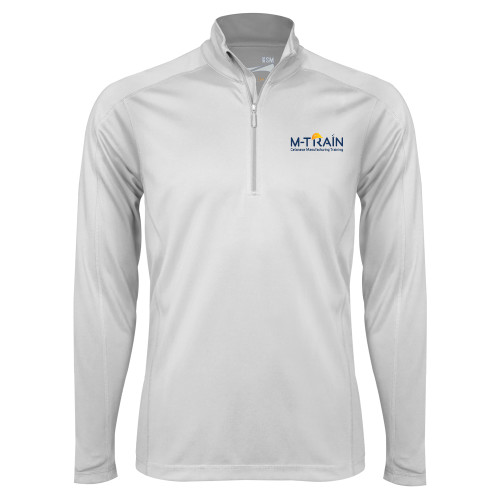  Syntrel White Interlock 1/4 Zip - M Train Celanese Manufacturing Training