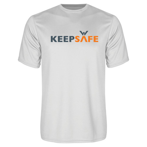  White Performance Tee - KeepSafe