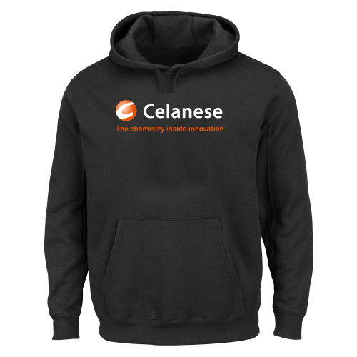  Extended Black Hoodie - Celanese - Primary Logo w/Tagline