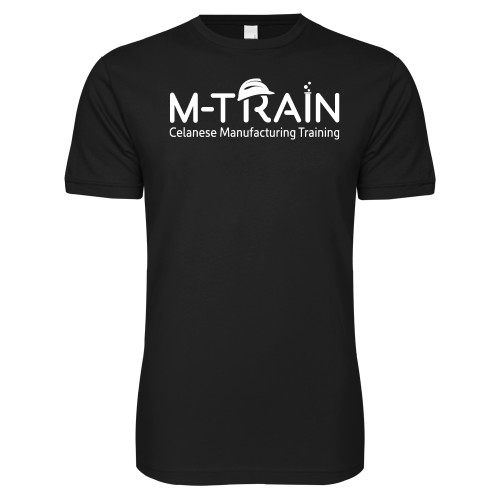  Next Level Black SoftStyle T Shirt - M Train Celanese Manufacturing Training