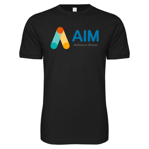  Next Level Black SoftStyle T Shirt - AIM