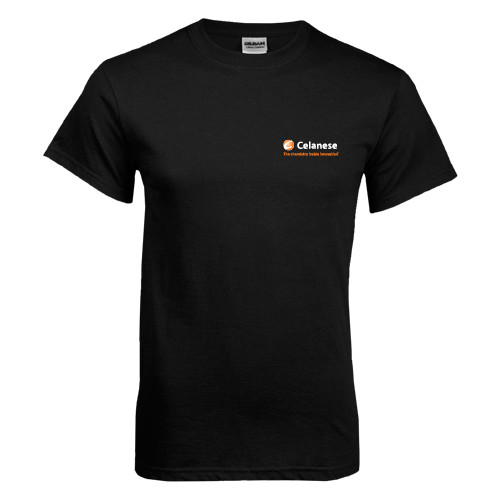  Black T Shirt - Celanese - Primary Logo w/Tagline