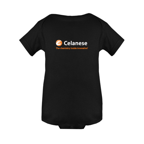  Black Infant Onesie - Celanese - Primary Logo w/Tagline