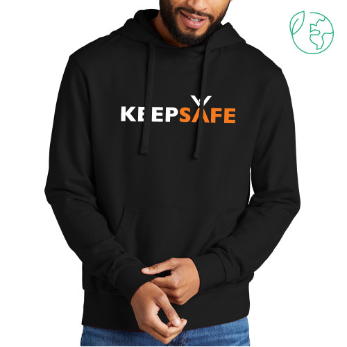  Alllmade Black Organic French Terry Pullover Hoodie - KeepSafe