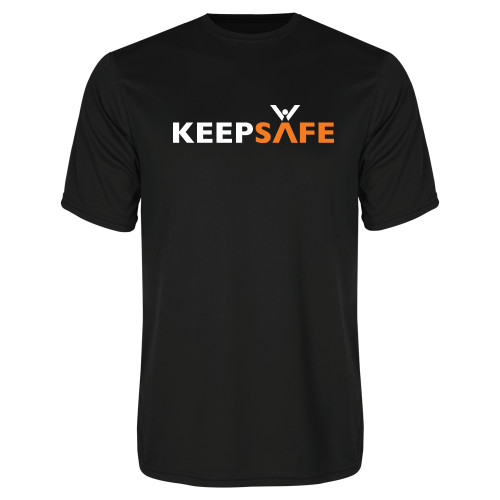  Black Performance Tee - KeepSafe