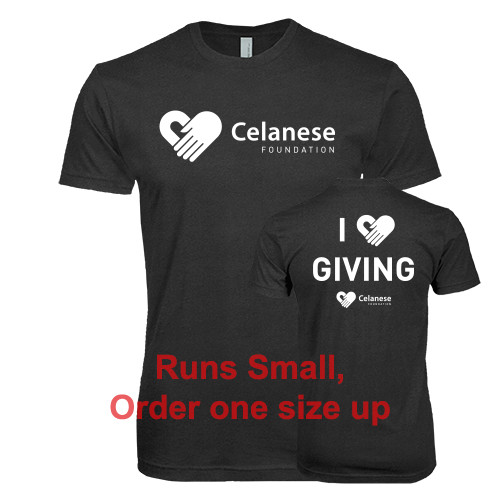  Next Level Black Triblend Tee - Celanese Foundation