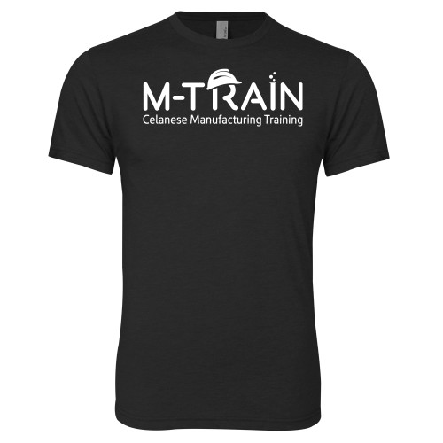  Next Level Black Triblend Tee - M Train Celanese Manufacturing Training