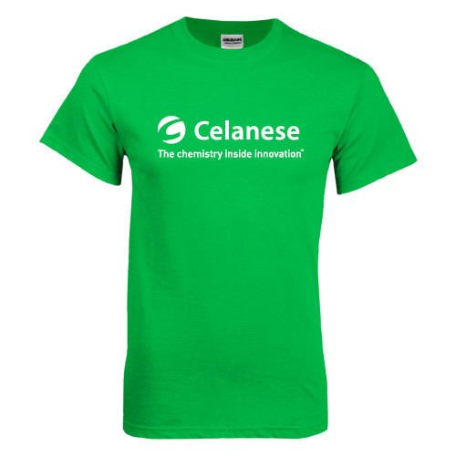  Kelly Green T Shirt - Celanese - Primary Logo w/Tagline