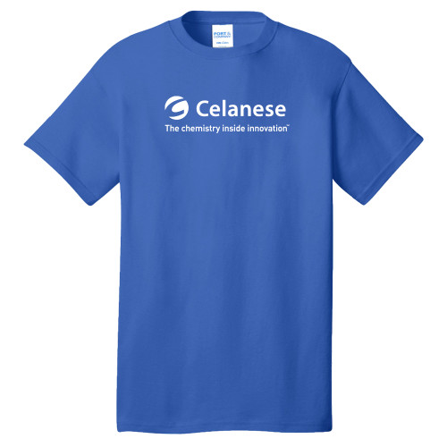  Extended Royal T Shirt - Celanese - Primary Logo w/Tagline