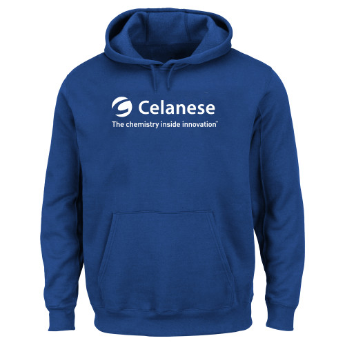  Extended Royal Hoodie - Celanese - Primary Logo w/Tagline
