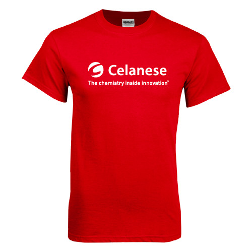  Red T Shirt - Celanese - Primary Logo w/Tagline