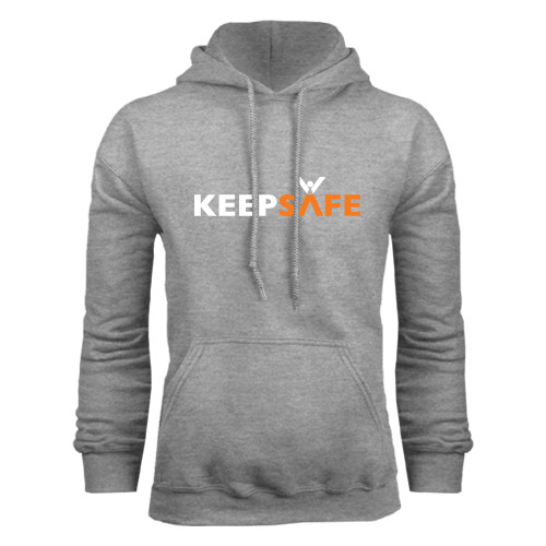  Grey Fleece Hoodie - KeepSafe