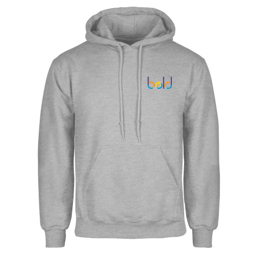  Grey Fleece Hoodie - bold