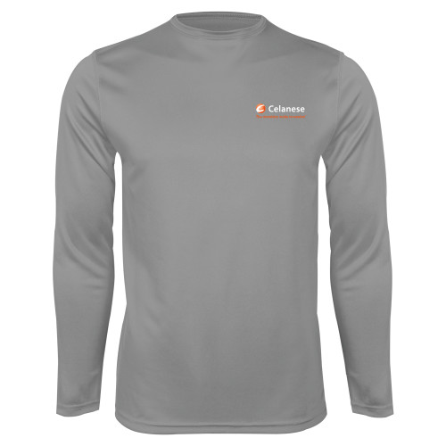 Steel Performance Longsleeve Shirt - Celanese - Primary Logo w/Tagline