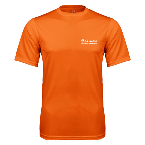  Orange Performance Tee - Celanese - Primary Logo w/Tagline