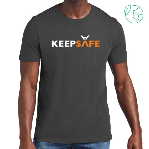  Allmade Dark Grey Organic Cotton Tee - KeepSafe