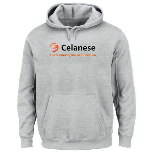  Extended Heather Grey Hoodie - Celanese - Primary Logo w/Tagline