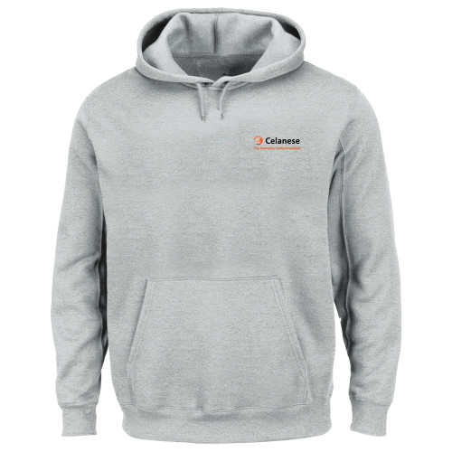  Extended Heather Grey Hoodie - Celanese - Primary Logo w/Tagline