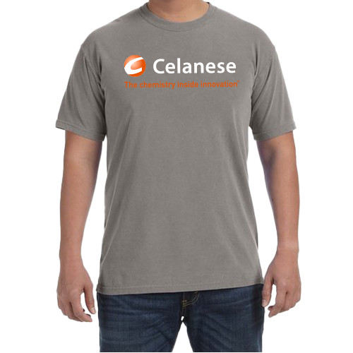  Comfort Colors Grey T Shirt - Celanese - Primary Logo w/Tagline