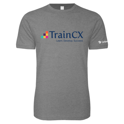 Next Level Heather Grey SoftStyle T Shirt - TrainCX