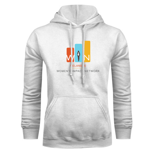 White Fleece Hoodie - Womens Impact Network