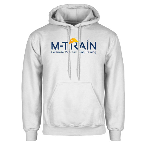  White Fleece Hoodie - M Train Celanese Manufacturing Training