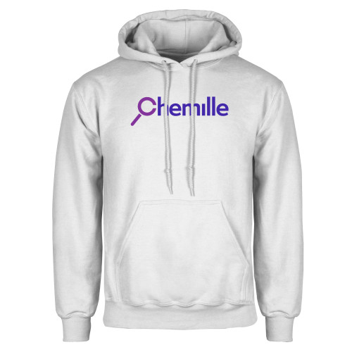  White Fleece Hoodie - Chemille