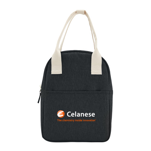  Black WorkSpace Lunch Cooler Bag - Celanese - Primary Logo w/Tagline
