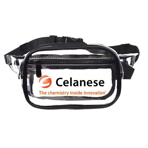  Clear Fanny Pack - Celanese - Primary Logo w/Tagline