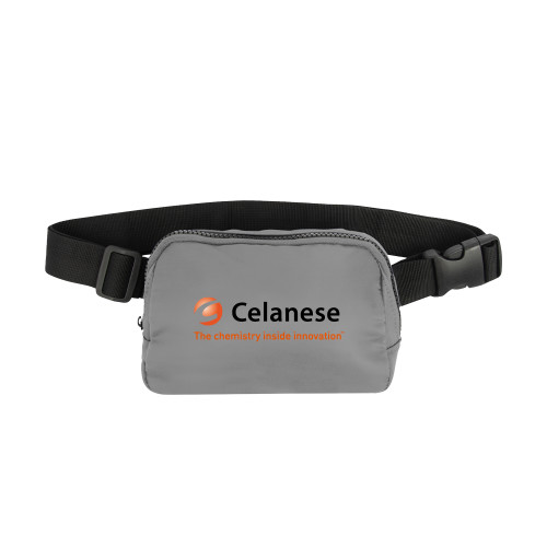  Anywhere Grey Belt Bag - Celanese - Primary Logo w/Tagline