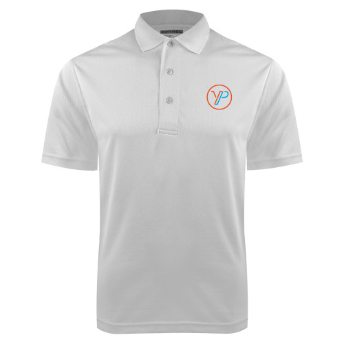  White Dry Mesh Polo - Young Professionals