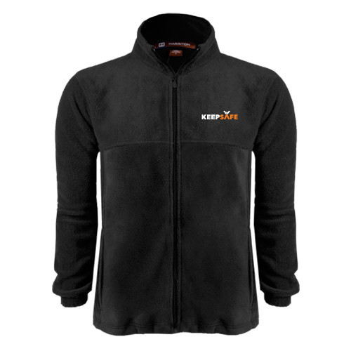  Black Fleece Full Zip Jacket - KeepSafe