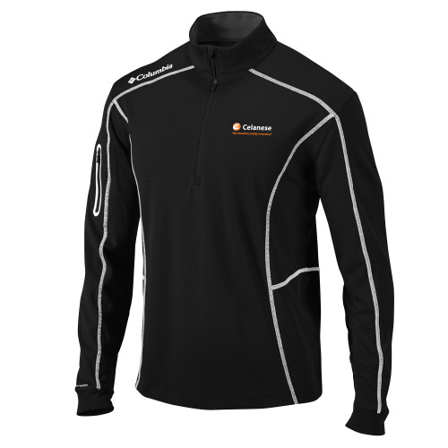 Main Image for  Columbia Black Omni Wick Shotgun 1/4 Zip