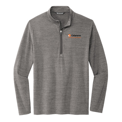 Main Image for  TravisMathew Grey Crestview 1/4 Zip Pullover