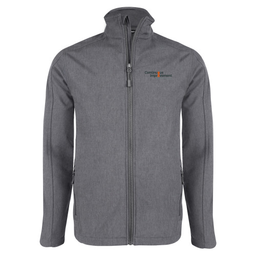  Grey Heather Softshell Jacket - Continuous Improvement