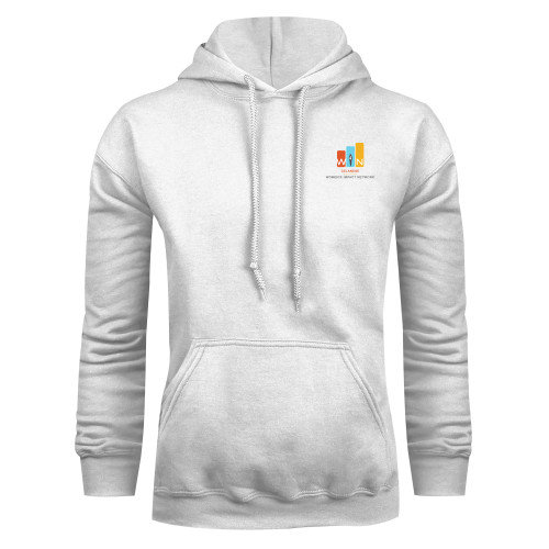  White Fleece Hoodie - Womens Impact Network