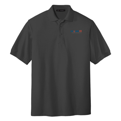  Charcoal Silk Touch Polo - innovateCE