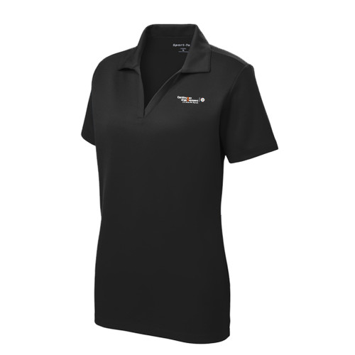  Womens Black Dry Mesh Polo - Continuous Improvement and Quality
