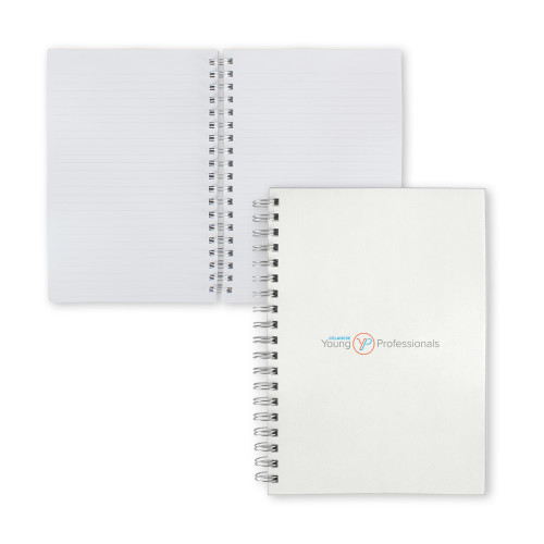  Clear 7 x 10 Spiral Journal Notebook - Young Professionals